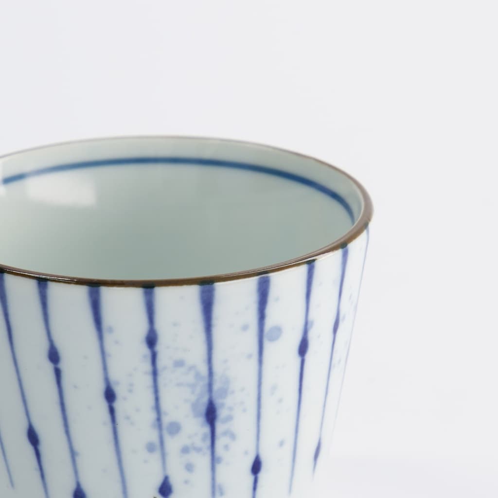 Tekopp, 180ml, Blå og Hvit "Japan Fukizumi" - Tokyo design studio bilde 2