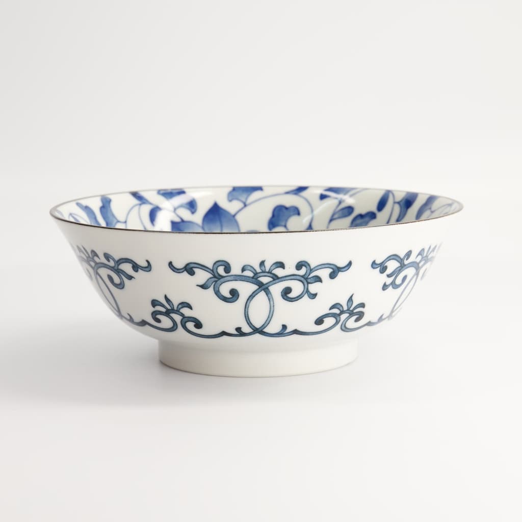 Mønstret Ramen Skål "Bellflower" - Tokyo design studio bilde 4