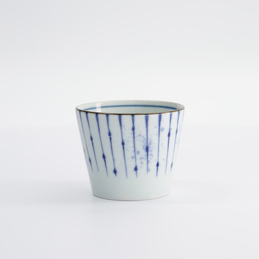 Tekopp, 180ml, Blå og Hvit "Japan Fukizumi" - Tokyo design studio bilde 3