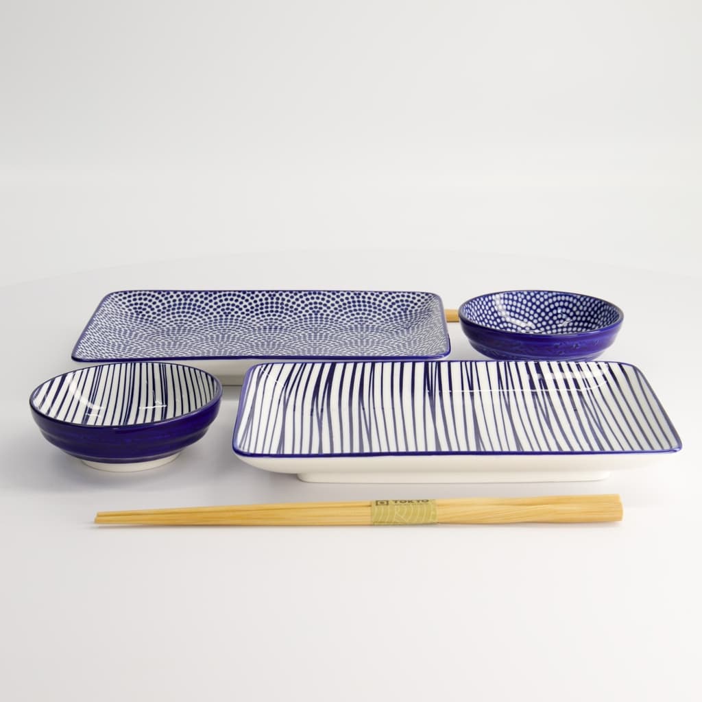 Nippon Blue Sushisett 6 deler i gaveeske - Tokyo design studio bilde 4