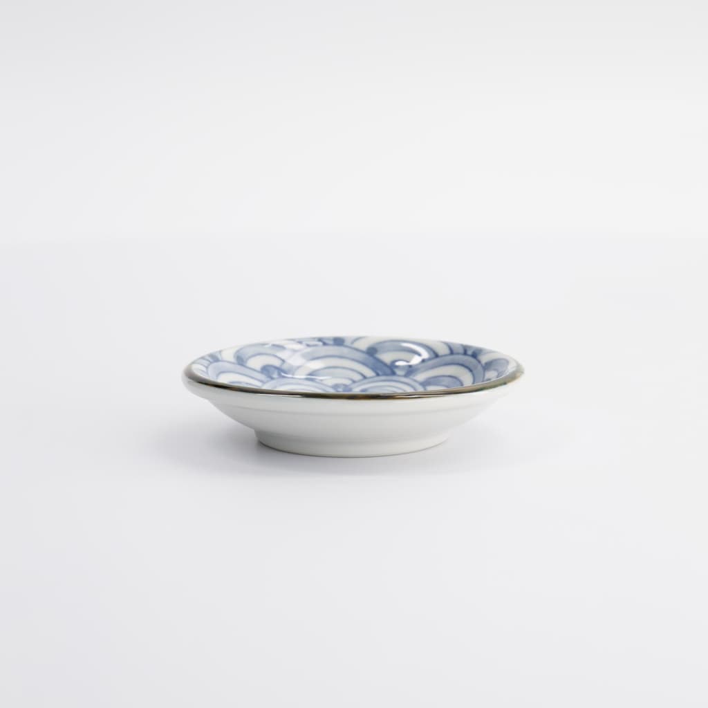 Soyasaus Skål "Seiji White/Blue" - Tokyo design studio bilde 2