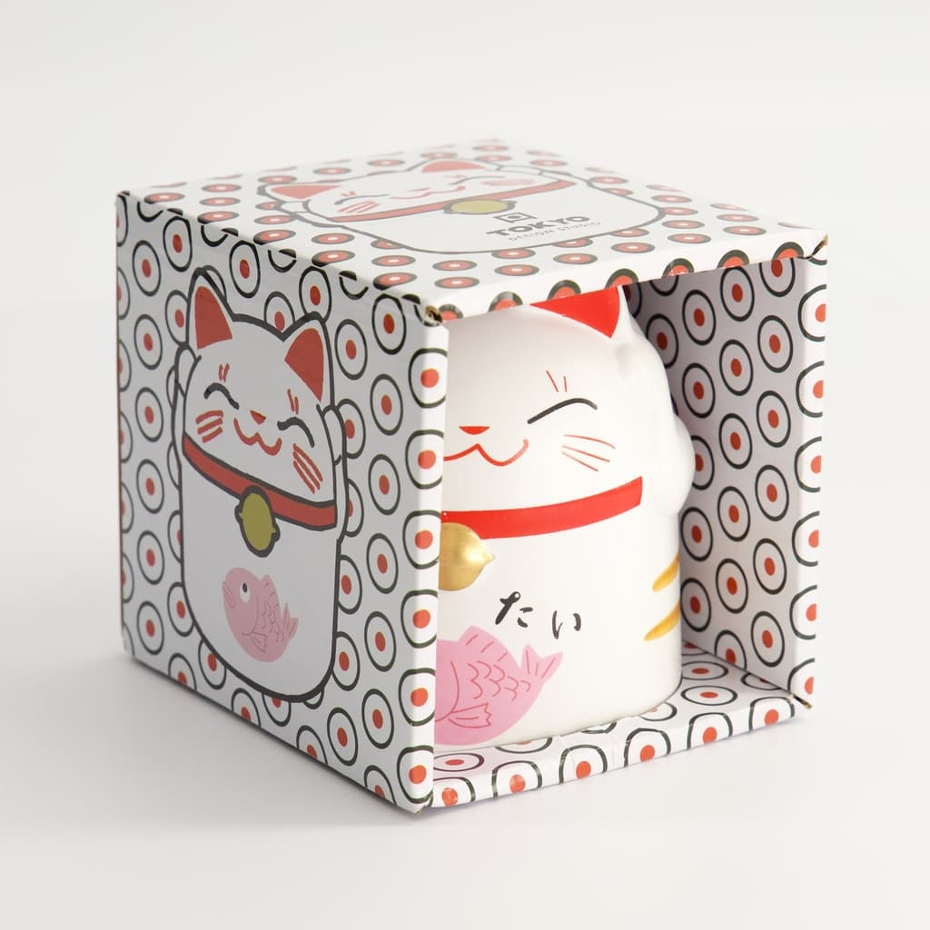 Kopp Kawaii "Lucky Pink Cat" 350ml - Tokyo design studio bilde 7