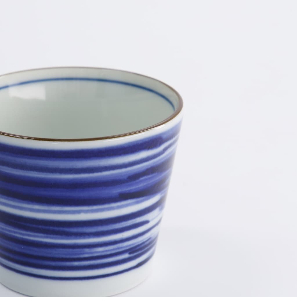 Tekopp, 180ml, Blå og Hvit "Japan Gosu" - Tokyo design studio bilde 2