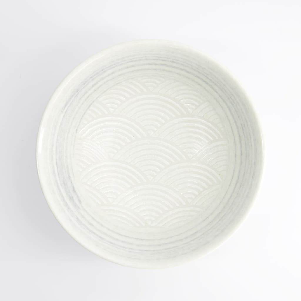 Ramen Skål "Masamura Seikaiha White"  - Tokyo design studio bilde 4