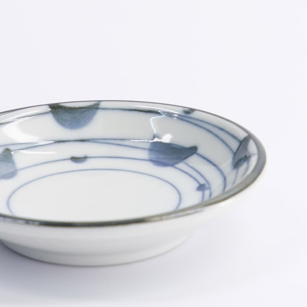 Soyasaus Skål "Seiji Rasen White/Blue" - Tokyo design studio bilde 3