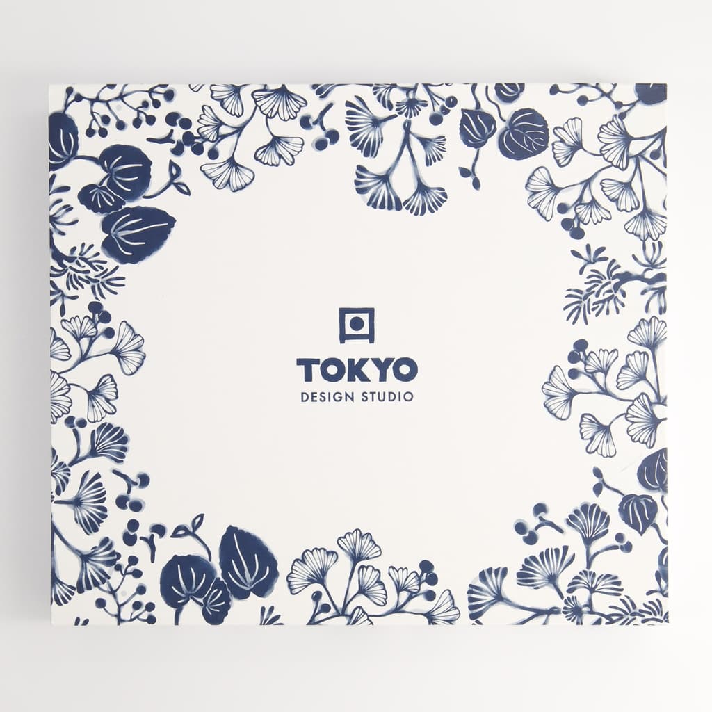 Flora Japonica Ris Skåler, Gaveeske 4 stk blandet mønster - Tokyo design studio bilde 5
