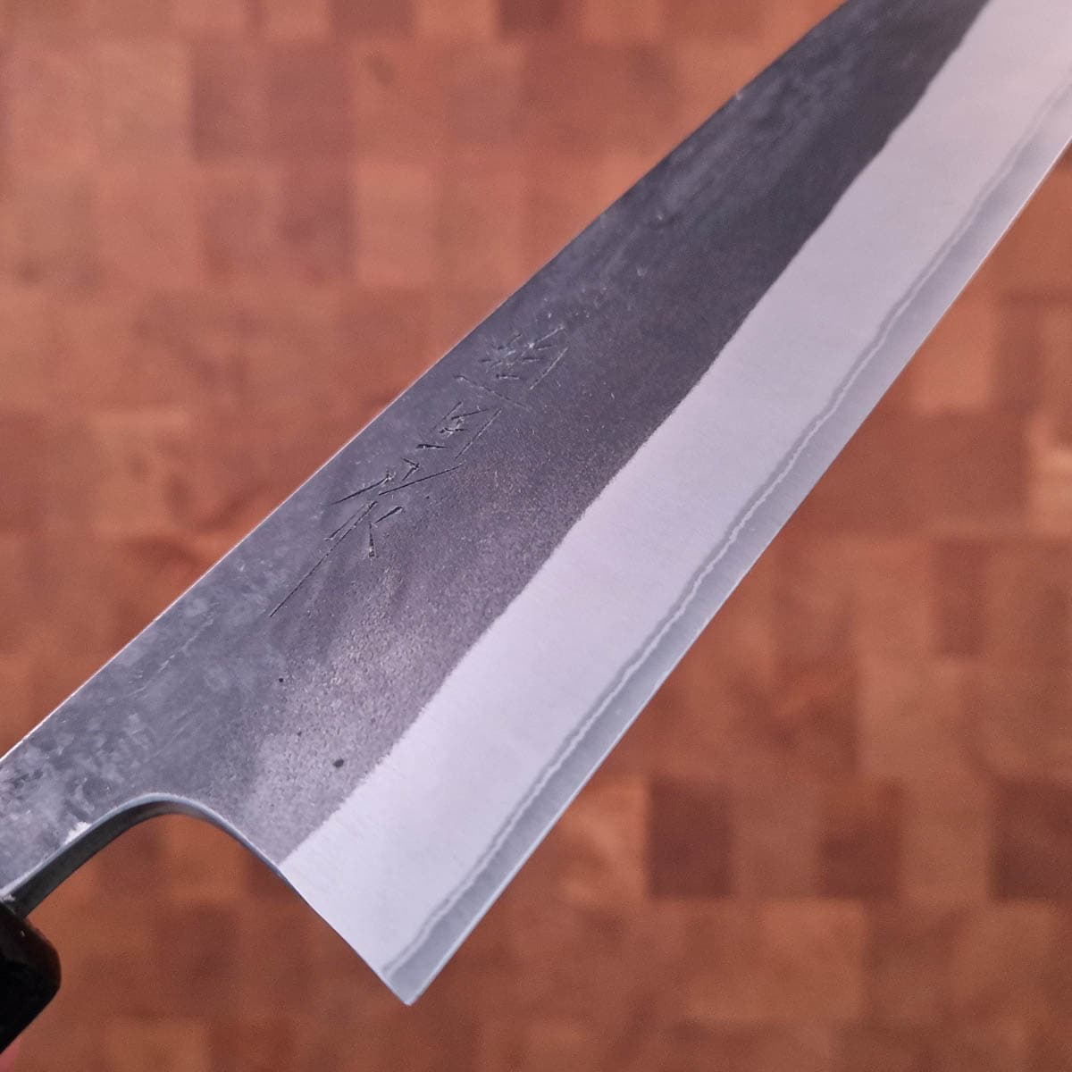 18cm Kokkekniv (gyoto), Shirogamei II, Ironwood - Sakoda Hamono bilde 2