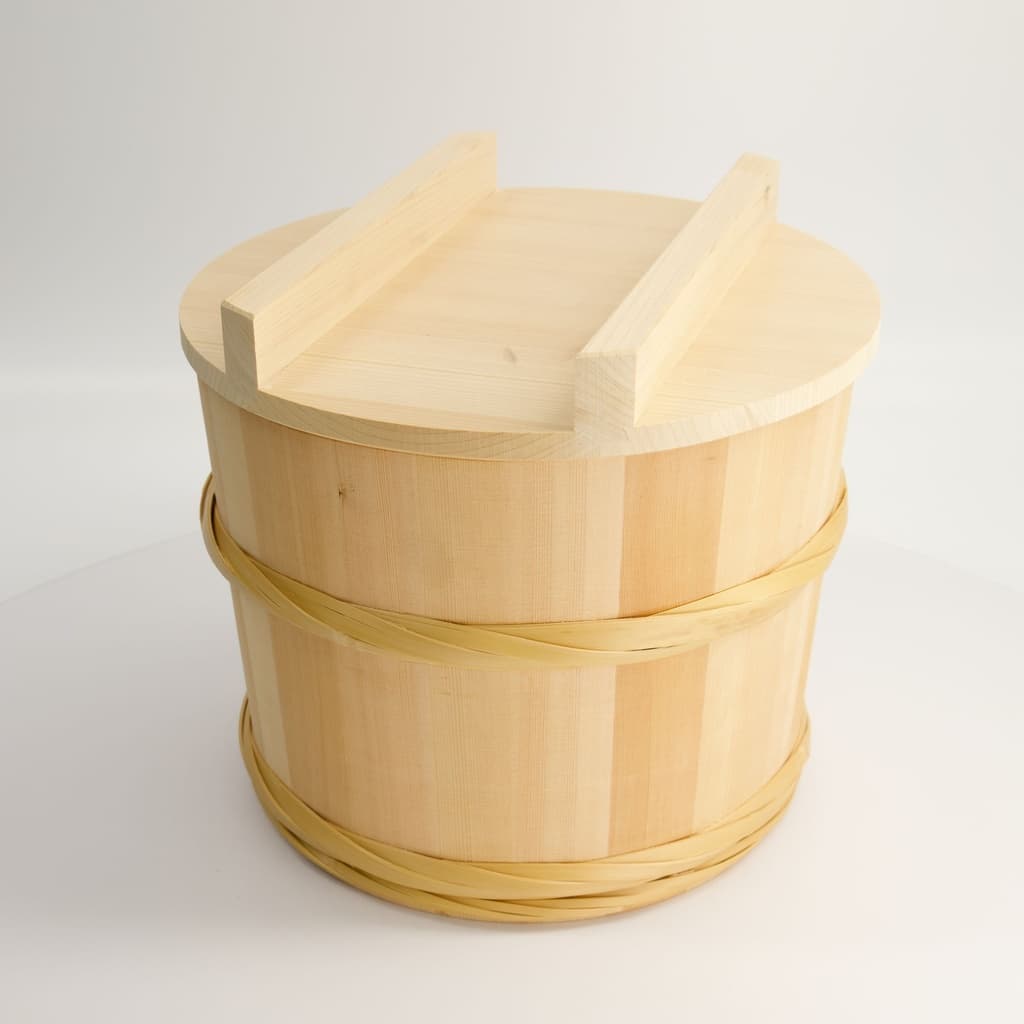 Beholder, Ohitsu i tre - 7liter, 27x21cm bilde 6