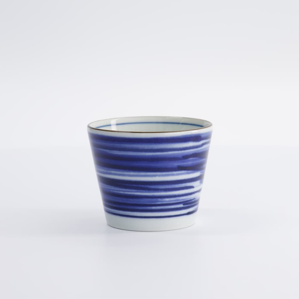 Tekopp, 180ml, Blå og Hvit "Japan Gosu" - Tokyo design studio bilde 3