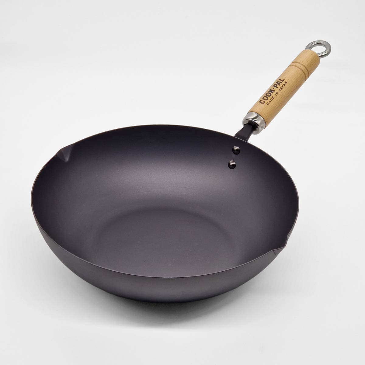 Stekepanne japansk, karbonstål (dyp), 28cm - Yoshikawa bilde 2