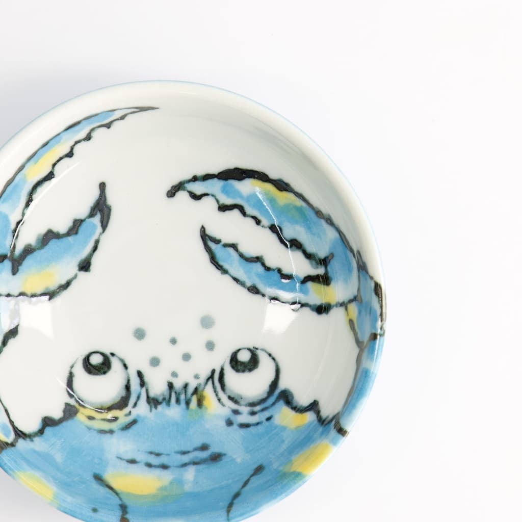 Soyasaus Skål "Light Blue Crab" - Tokyo design studio bilde 2