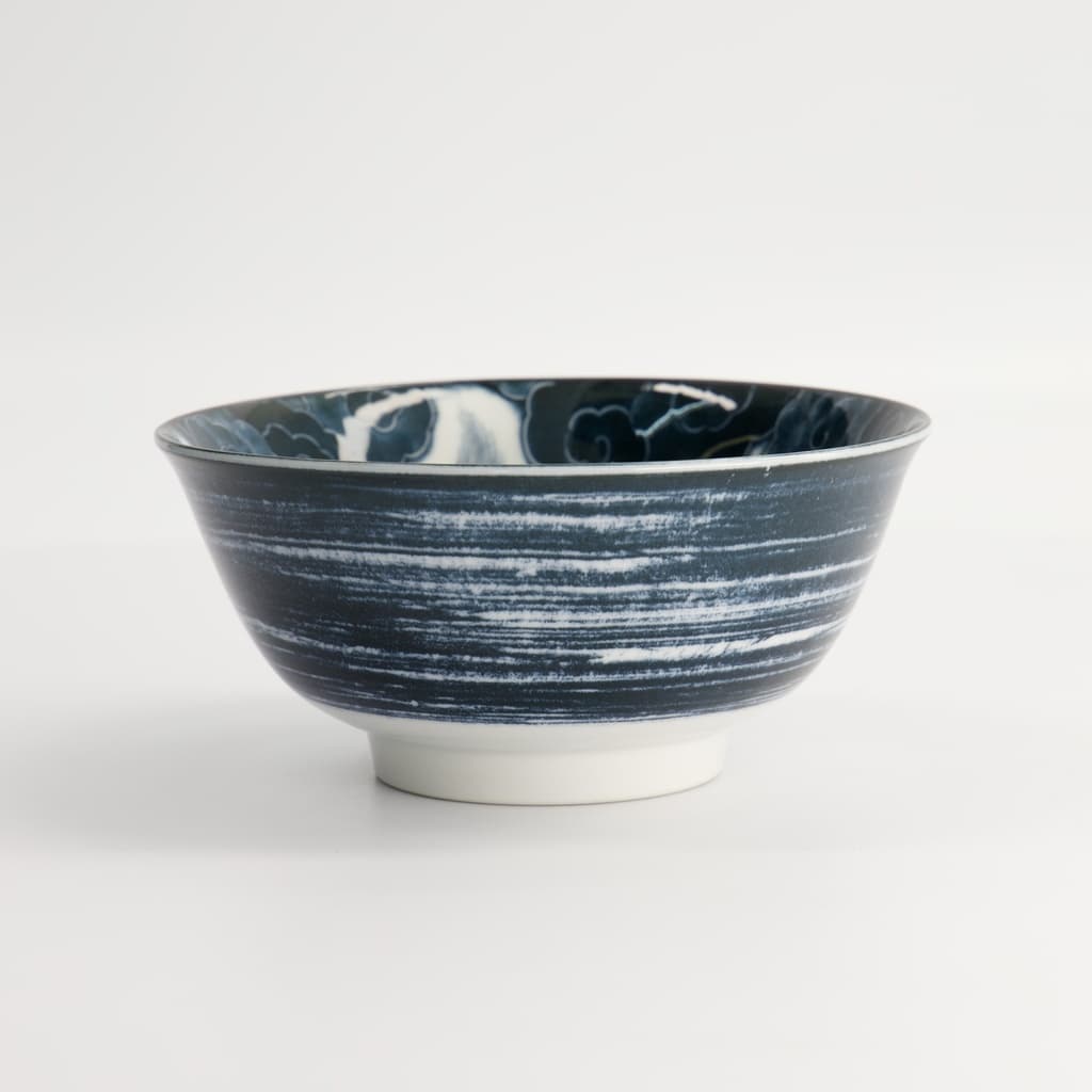 Japonism Carp Skål "Black Tayo Bowl" - Tokyo design studio bilde 3