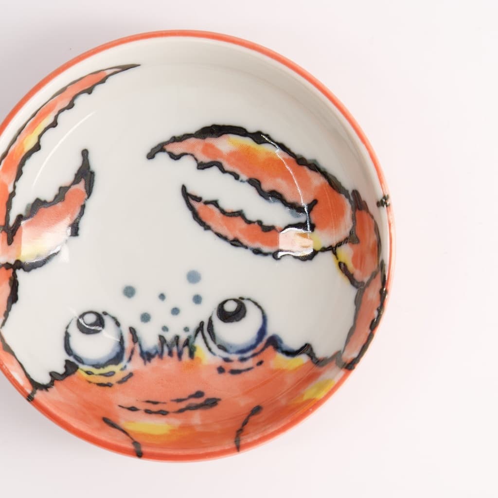 Soyasaus Skål "Red Crab" - Tokyo design studio bilde 3