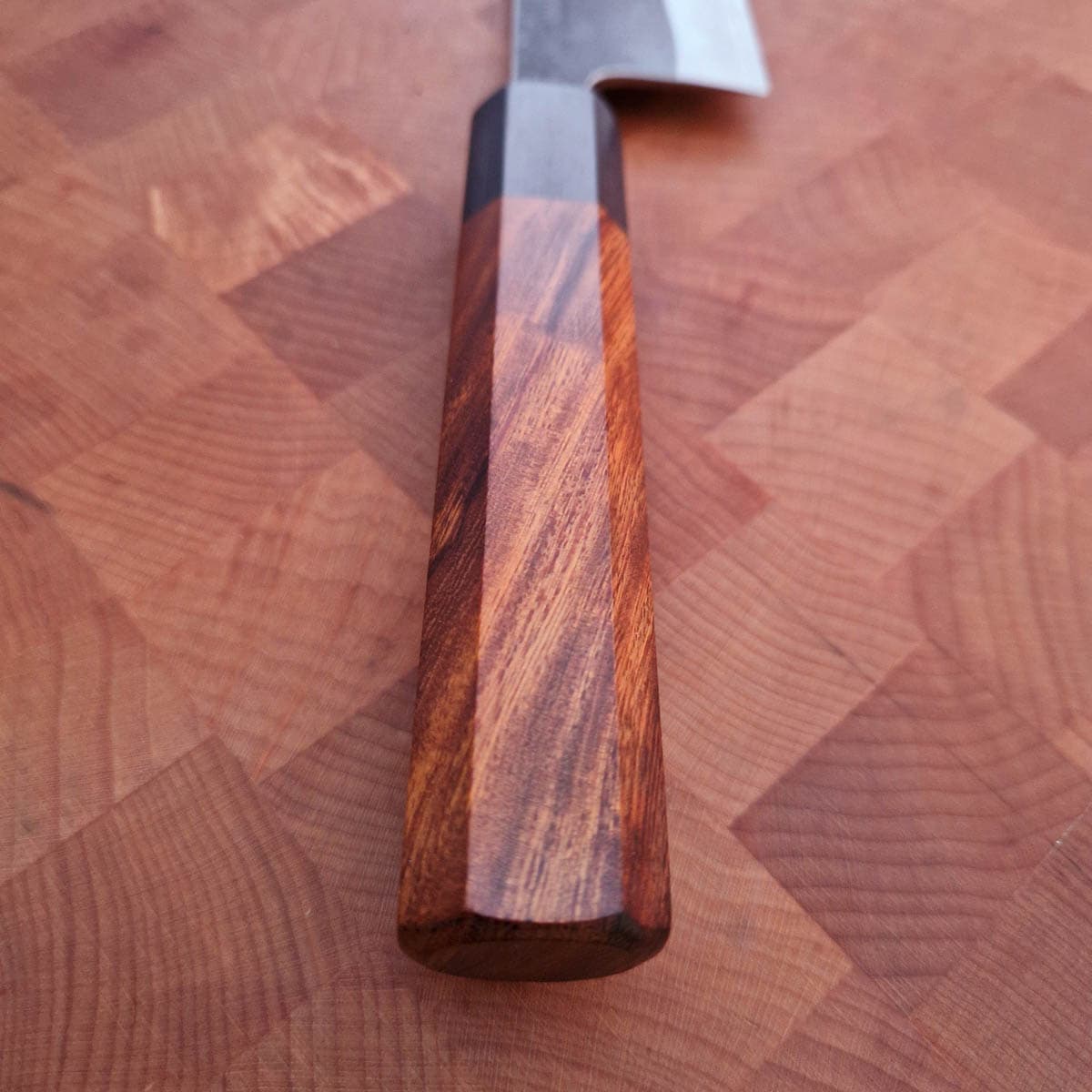 18cm Kokkekniv (gyoto), Shirogamei II, Ironwood - Sakoda Hamono bilde 3