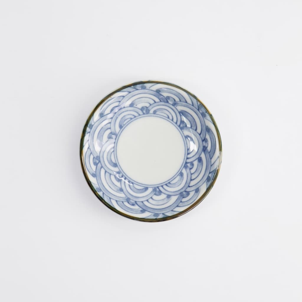 Soyasaus Skål "Seiji White/Blue" - Tokyo design studio bilde 3