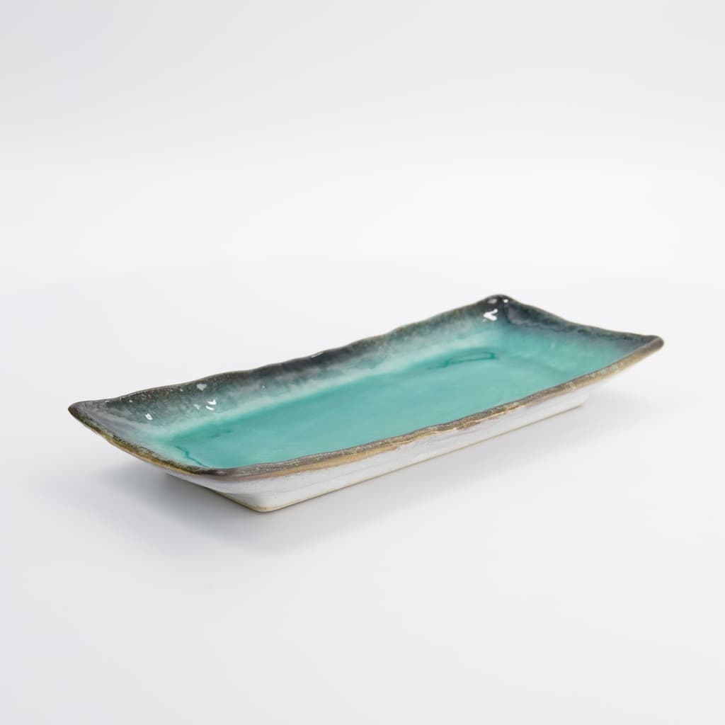 Fat "Yamasaku", Turkis, 29x12,8x4cm - Tokyo design studio bilde 2