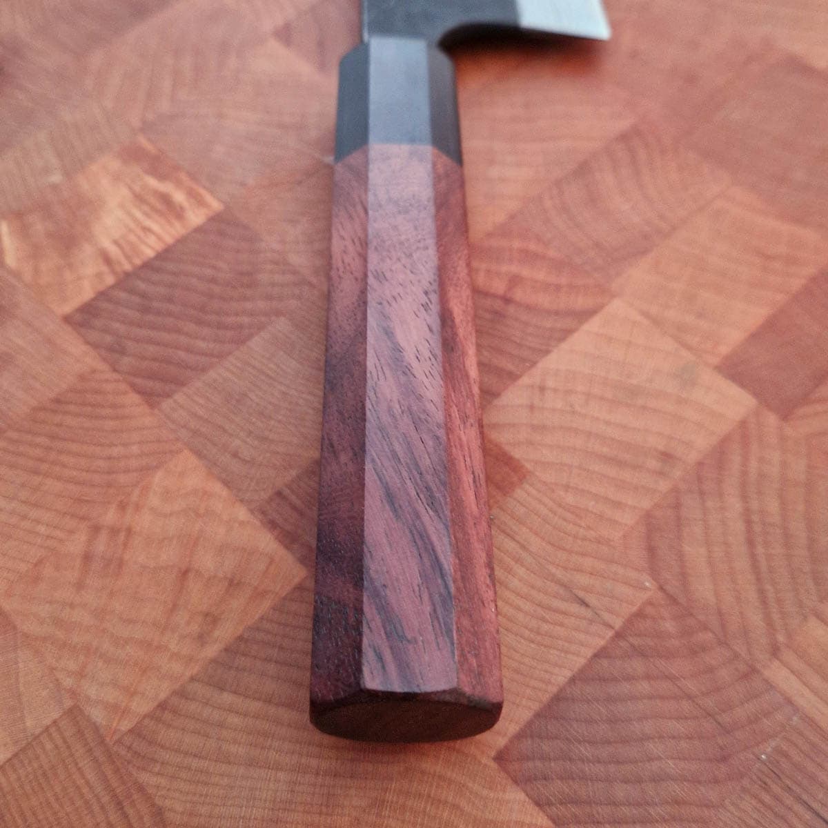 21cm Gyuto, Kurochi/Tsuchime, Super Aogami - Nao Yamamoto bilde 3