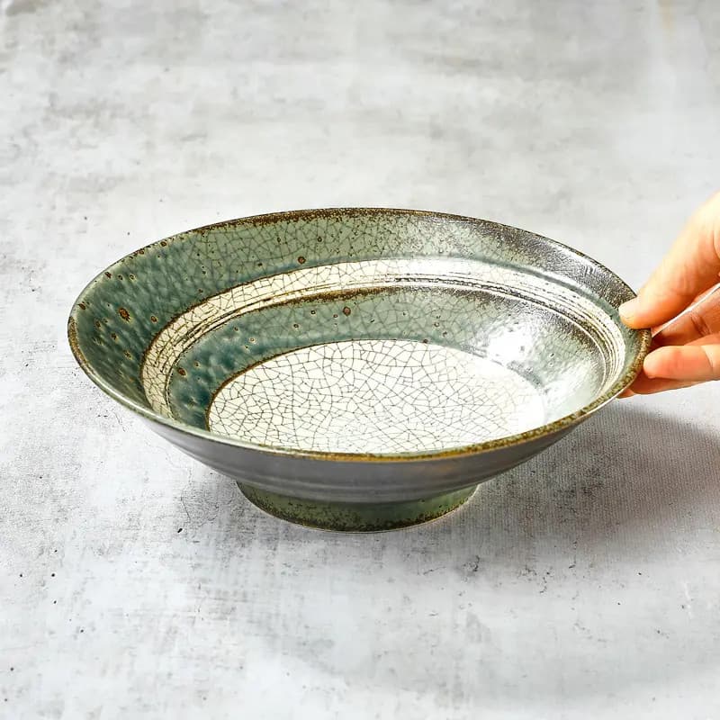 Ramen skål "Uzu Uguisu", Grønn bilde 2
