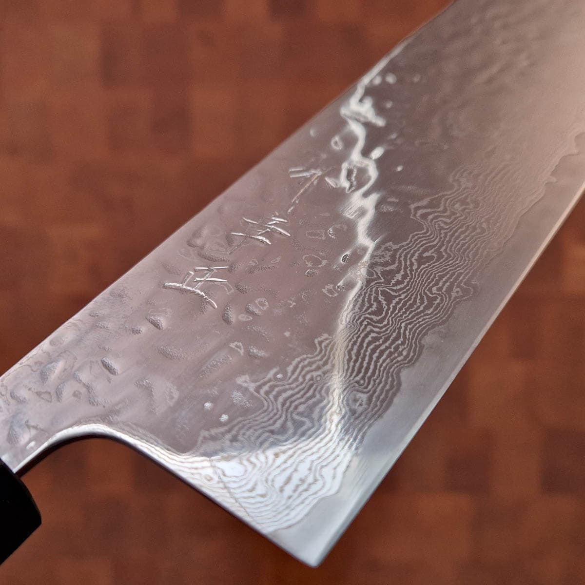 16,5cm Grønnsakskniv (Nakiri) AUS10 TRISM, Sadeltre - HARUYUKI bilde 2