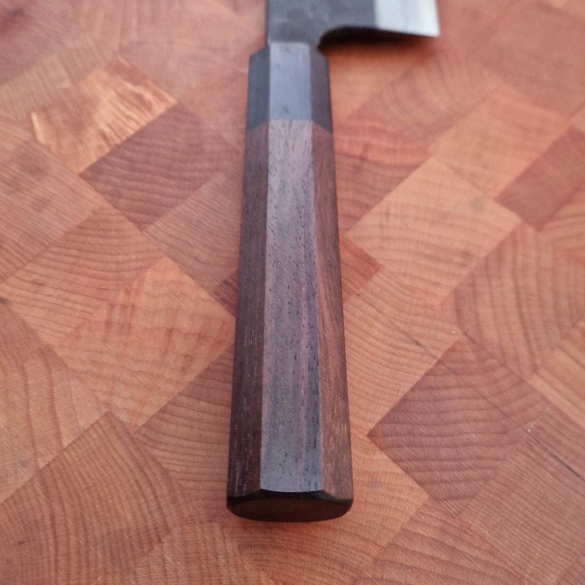 16.5cm Grønnsakskniv (Nakiri), Kurochi/Tsuchime, Super Aogami - Nao Yamamoto bilde 3