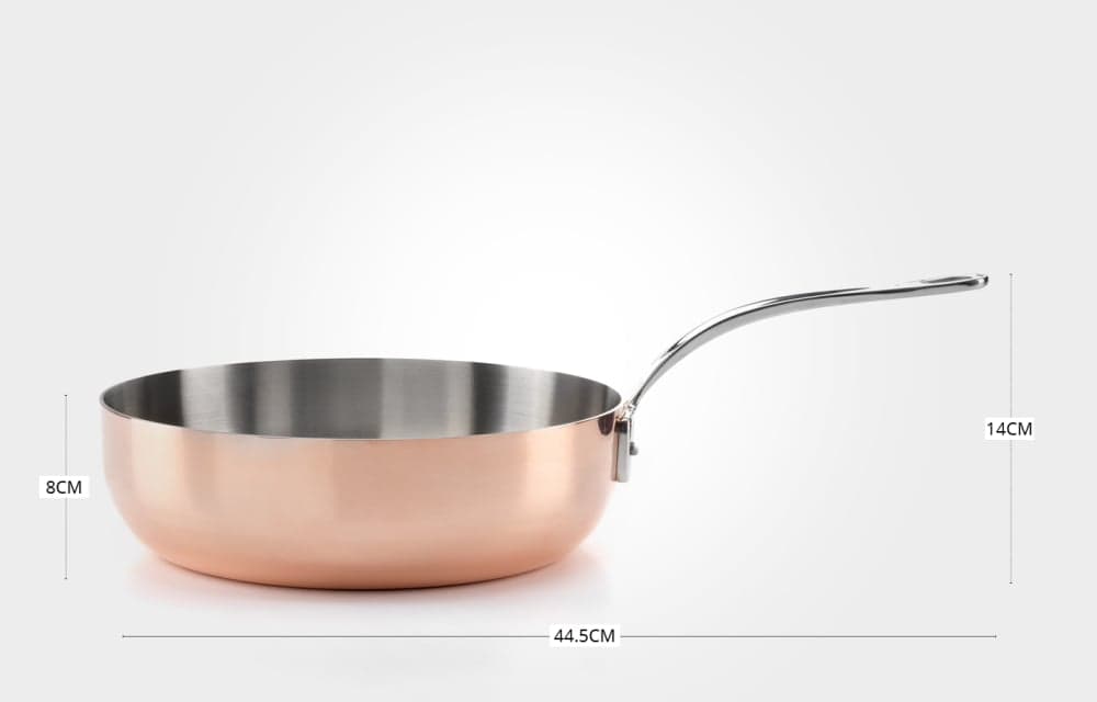 Sautépanne 2.5L, kobber/induksjon - Samuel Groves bilde 5