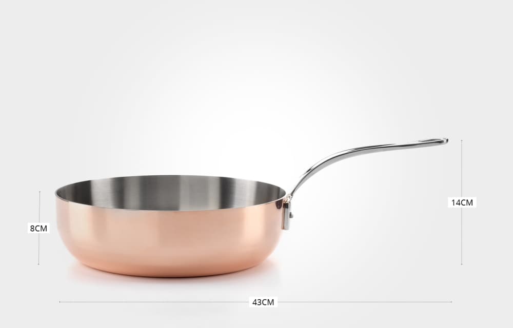 Sautépanne 2L, kobber/induksjon - Samuel Groves bilde 5