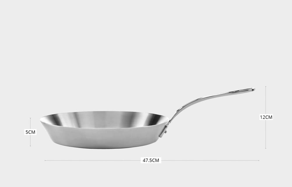 Stekepanne 28cm, "classic stainless" - Samuel Groves bilde 6