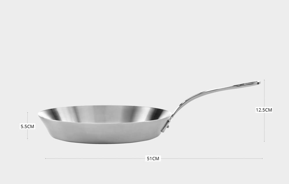 Stekepanne 30cm, "classic stainless" - Samuel Groves bilde 6