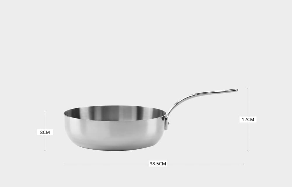 Sauteuse 1L, "classic stainless" - Samuel Groves bilde 4