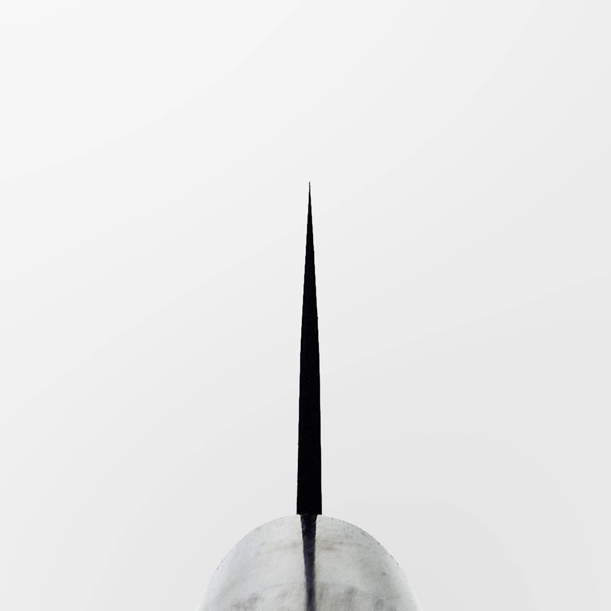 16.5cm Grønnsakskniv (Santoku), Aogami I - Muneishi bilde 4