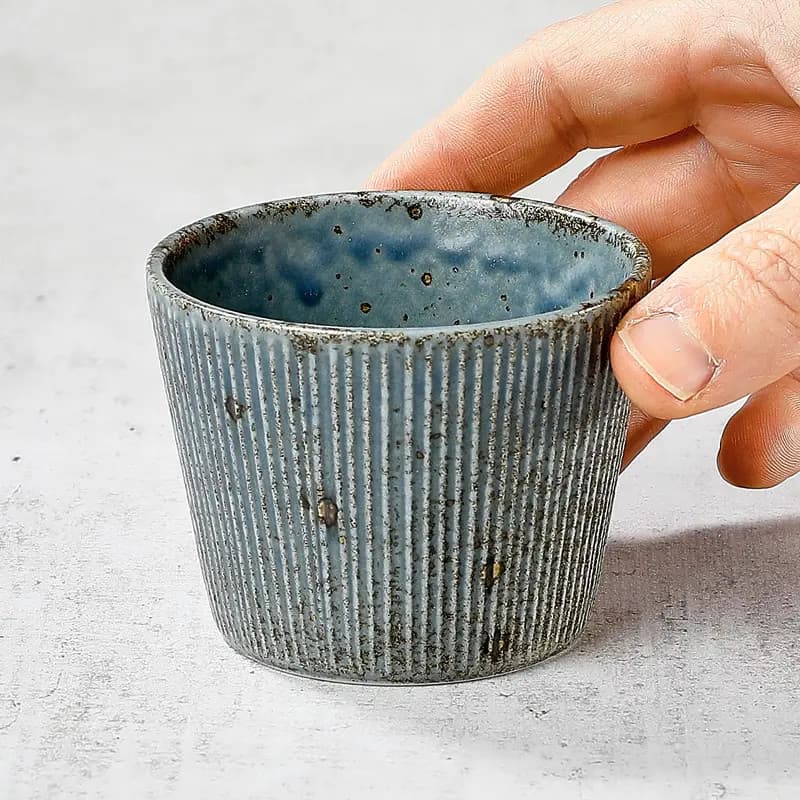 Kopp "Tsuyu Soba", Blå bilde 2