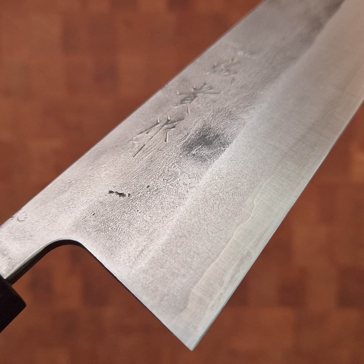 24cm Kokkekniv Nashiji VG10, valnøtt - TANAKA bilde 2