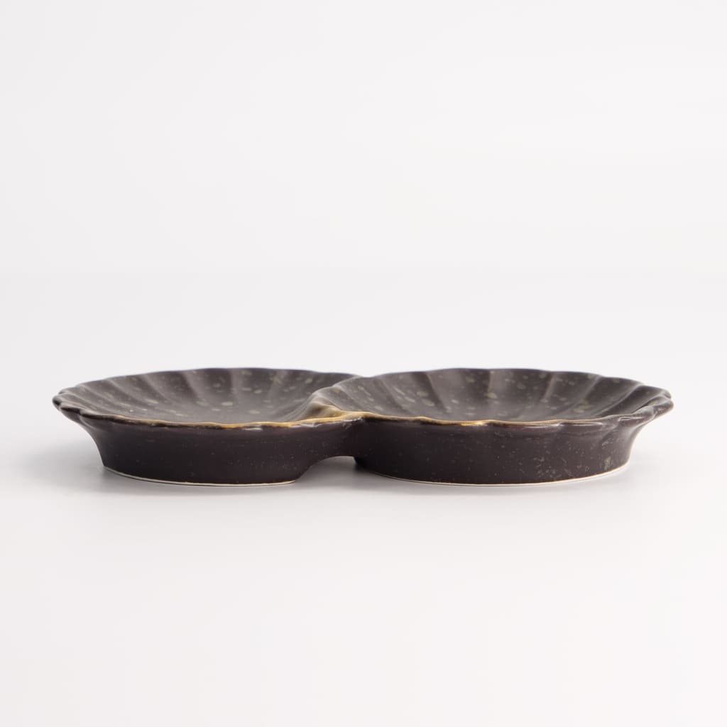 Soyasuas skål, "Edo Flower", brun - Tokyo design studio bilde 3