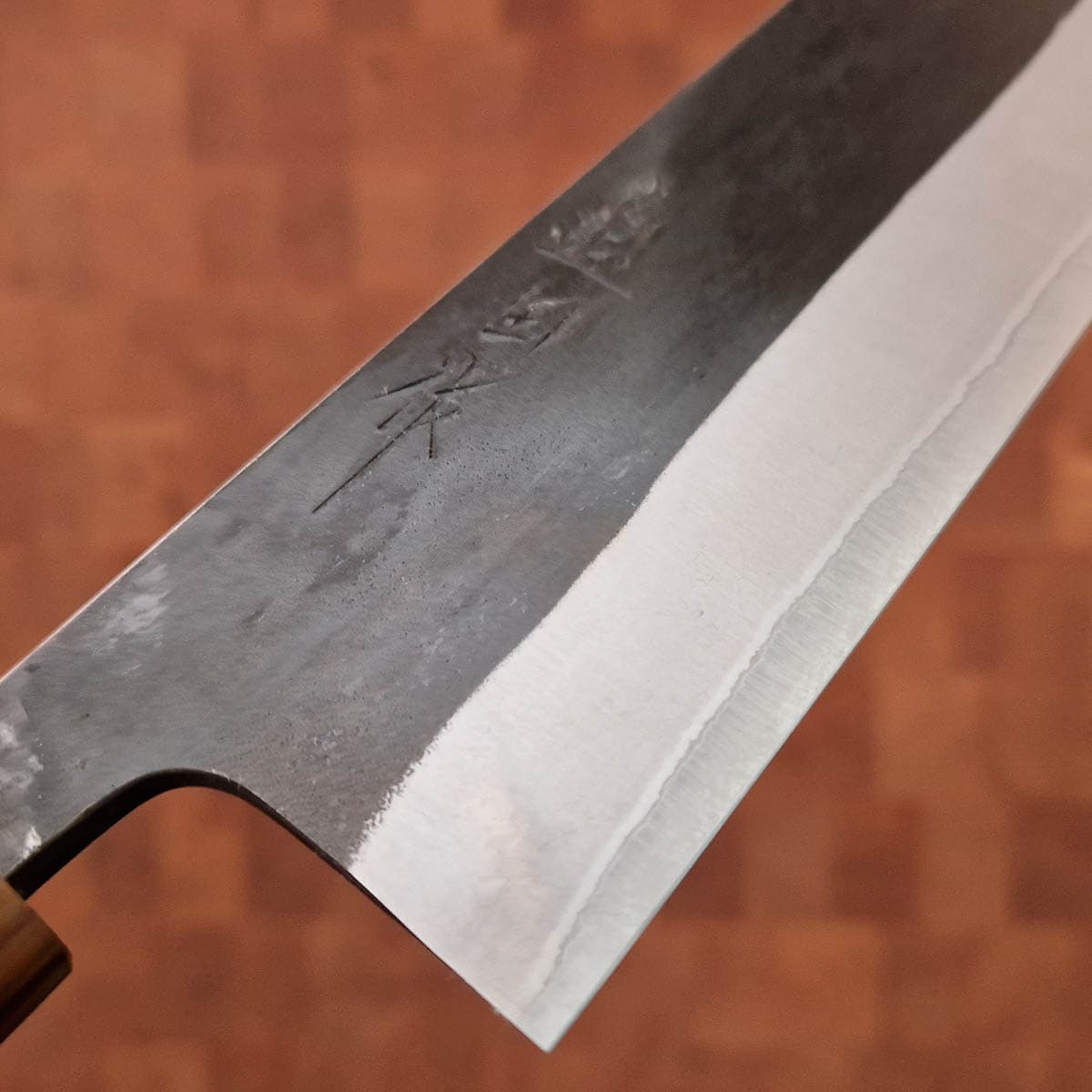 21cm Kokkekniv (gyoto), Tsuchime, Shirogami II - Sakoda Hamono bilde 2