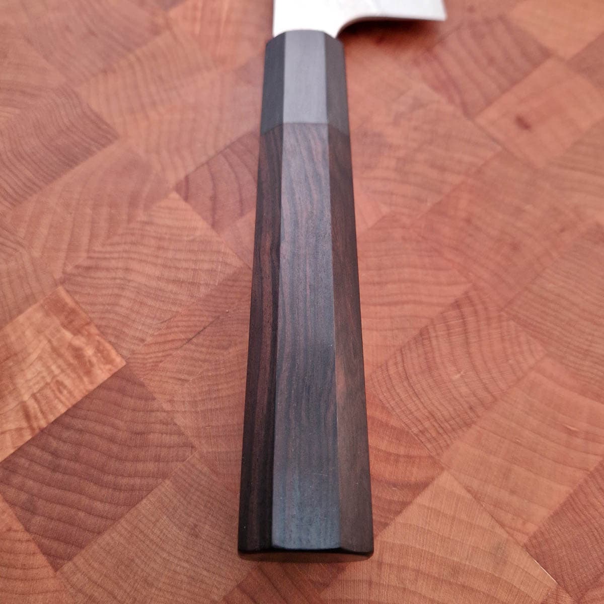 21cm Kokkekniv, STRIX hamret damask - Nigara Hamono bilde 3