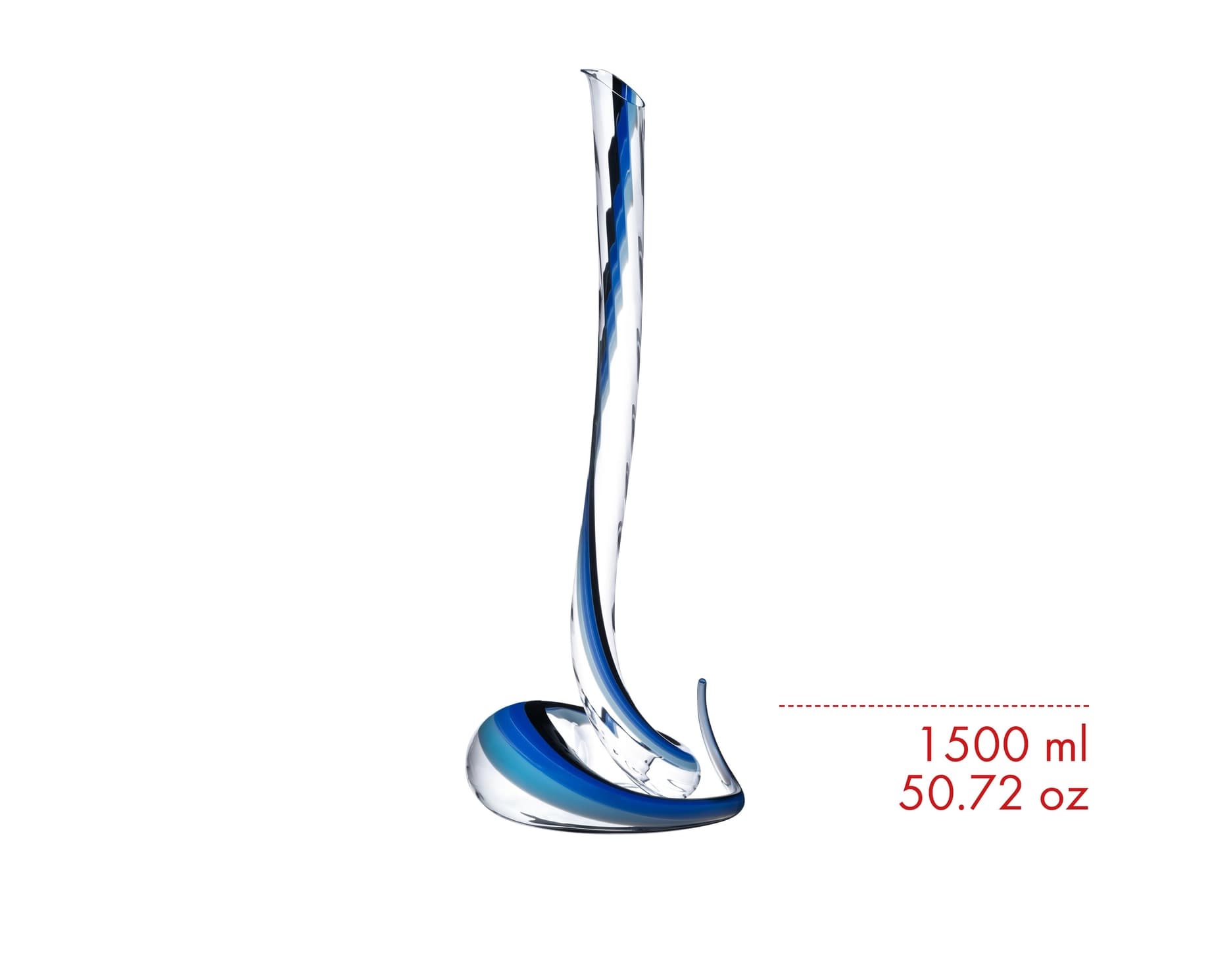 Dekanter Cobra blå/svart, limited edition - RIEDEL bilde 5