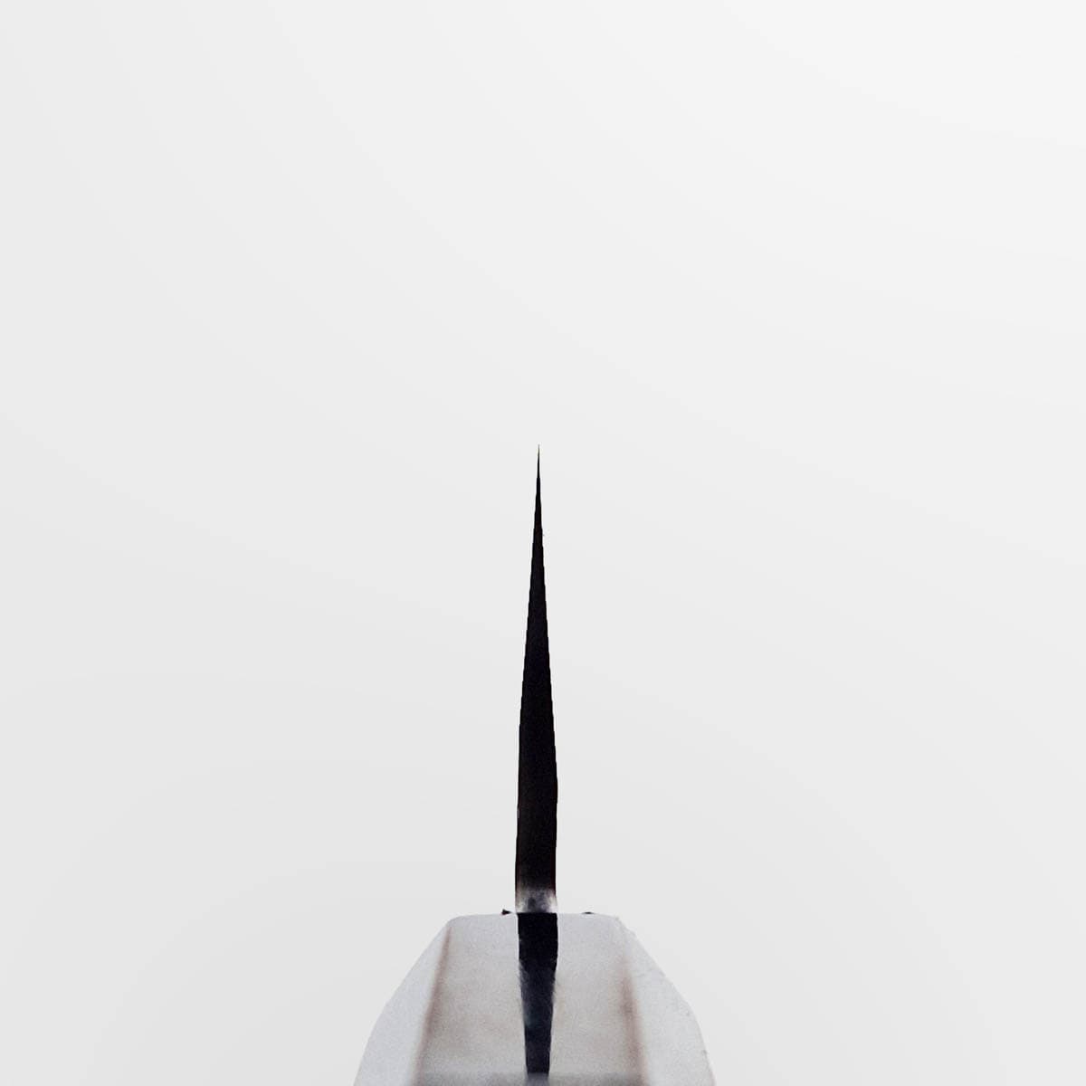 24cm Sujihiki, STRIX hamret damask - Nigara Hamono bilde 4