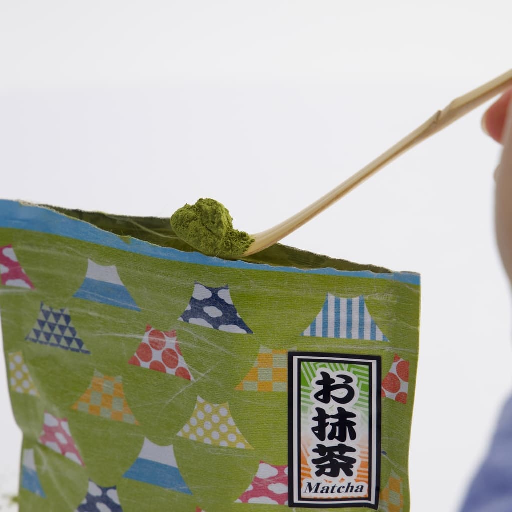Måleskje til matcha, bambus bilde 2