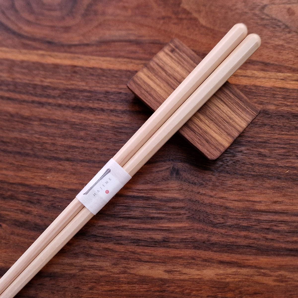 Spisepinner, japanske, Hinoki, oktagonal,  1 par - Irodori bilde 2