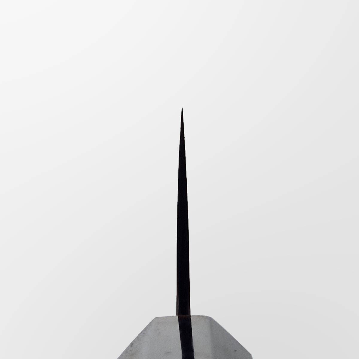 24cm Kiritsuke, Raindrop damask (Anmon), SG2 - Nigara Hamono bilde 4