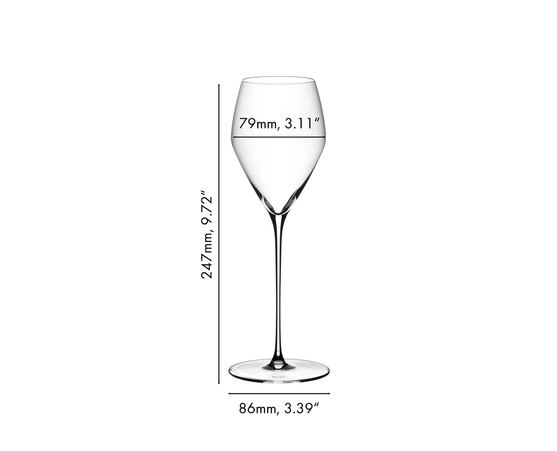 4 stk. Champagne - RIEDEL VELOCE bilde 3