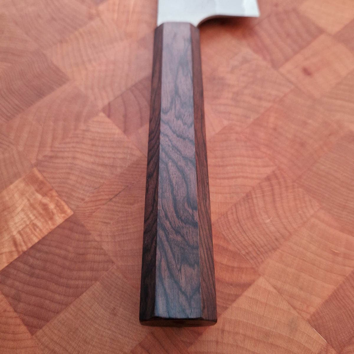 18cm Grønnsakskniv (Santoku), Super Aogami Tsuchime - NIGARA HAMONO bilde 3
