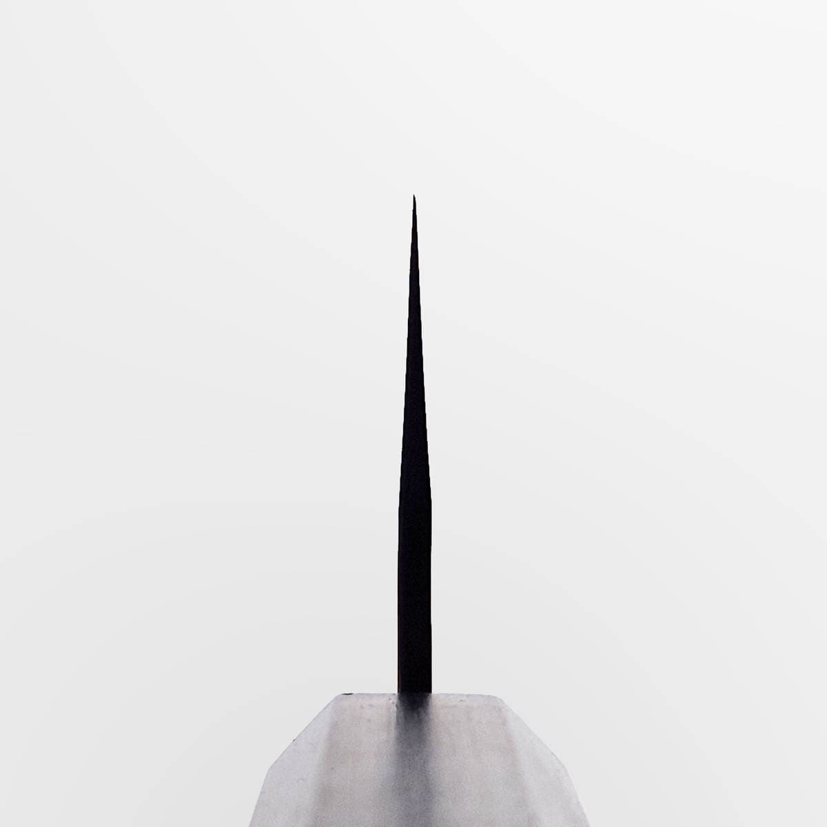 18cm Grønnsakskniv (Santoku), Super Aogami Tsuchime - NIGARA HAMONO bilde 4