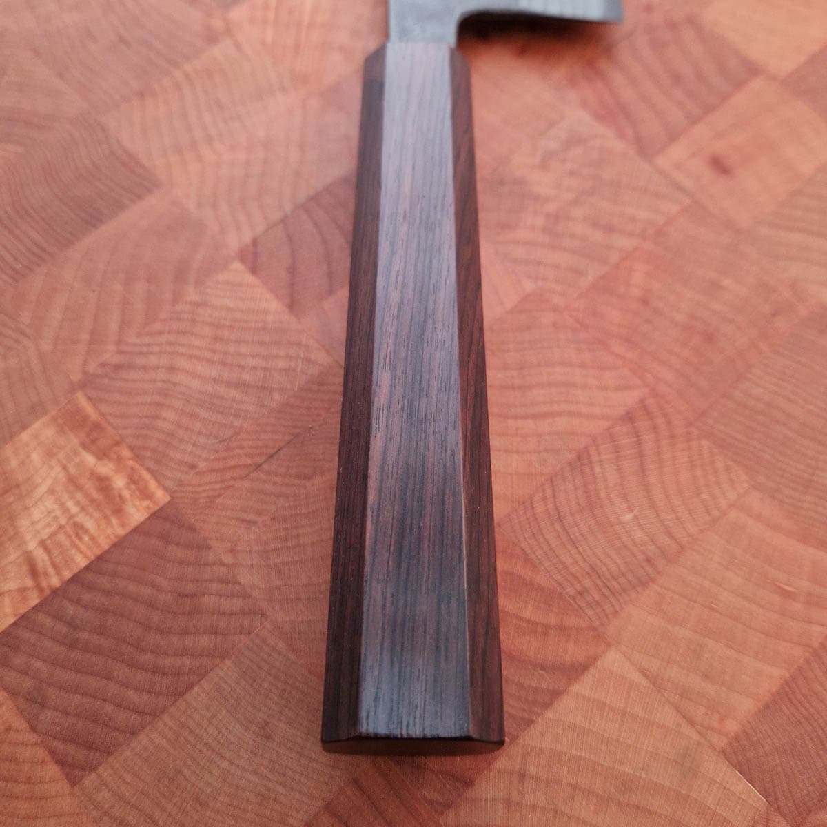 16,5cm Grønnsakskniv (Nakiri), "Kumokage", Aogami II - Hatsukokoro bilde 3