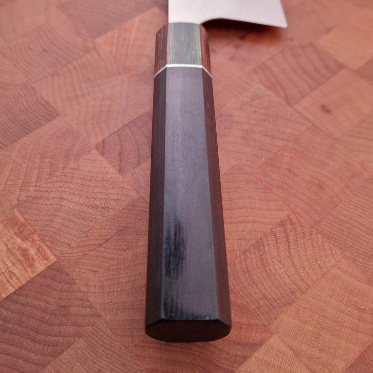 16,5cm Grønnsakskniv (Nakiri) X-damask ZDP189, CUSTOM - MATSUBARA TANAKA bilde 3