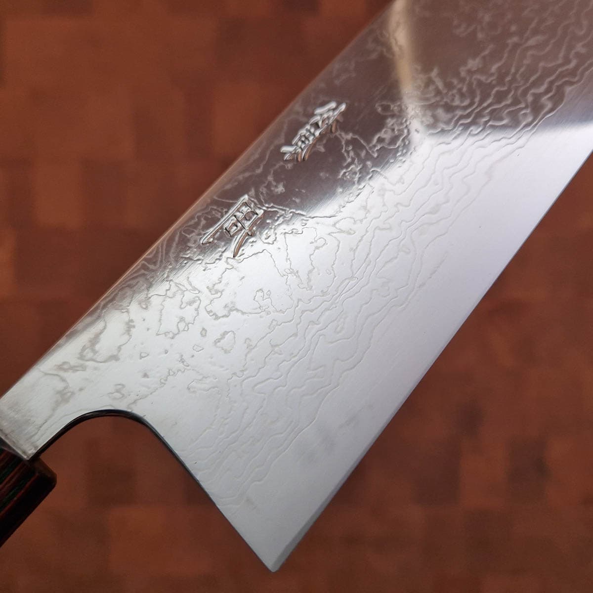 16,5cm Grønnsakskniv (Nakiri) X-damask ZDP189, CUSTOM - MATSUBARA TANAKA bilde 2