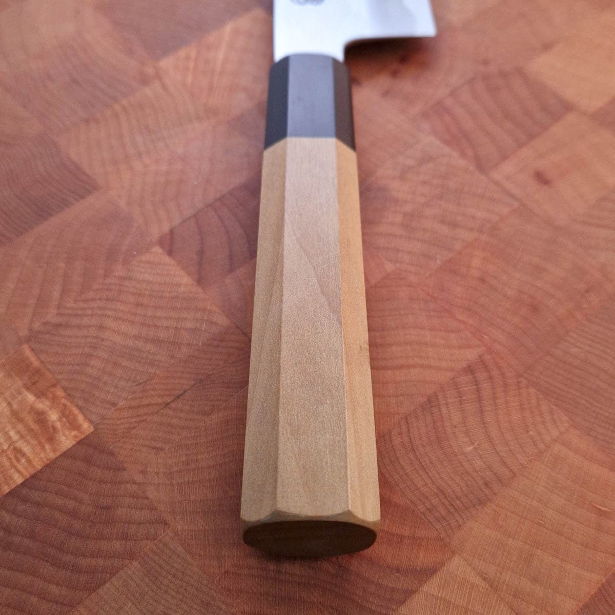 18cm Santoku KIKUZUKI Kasumi, Shirogami II - SAKAI KIKUMORI bilde 3