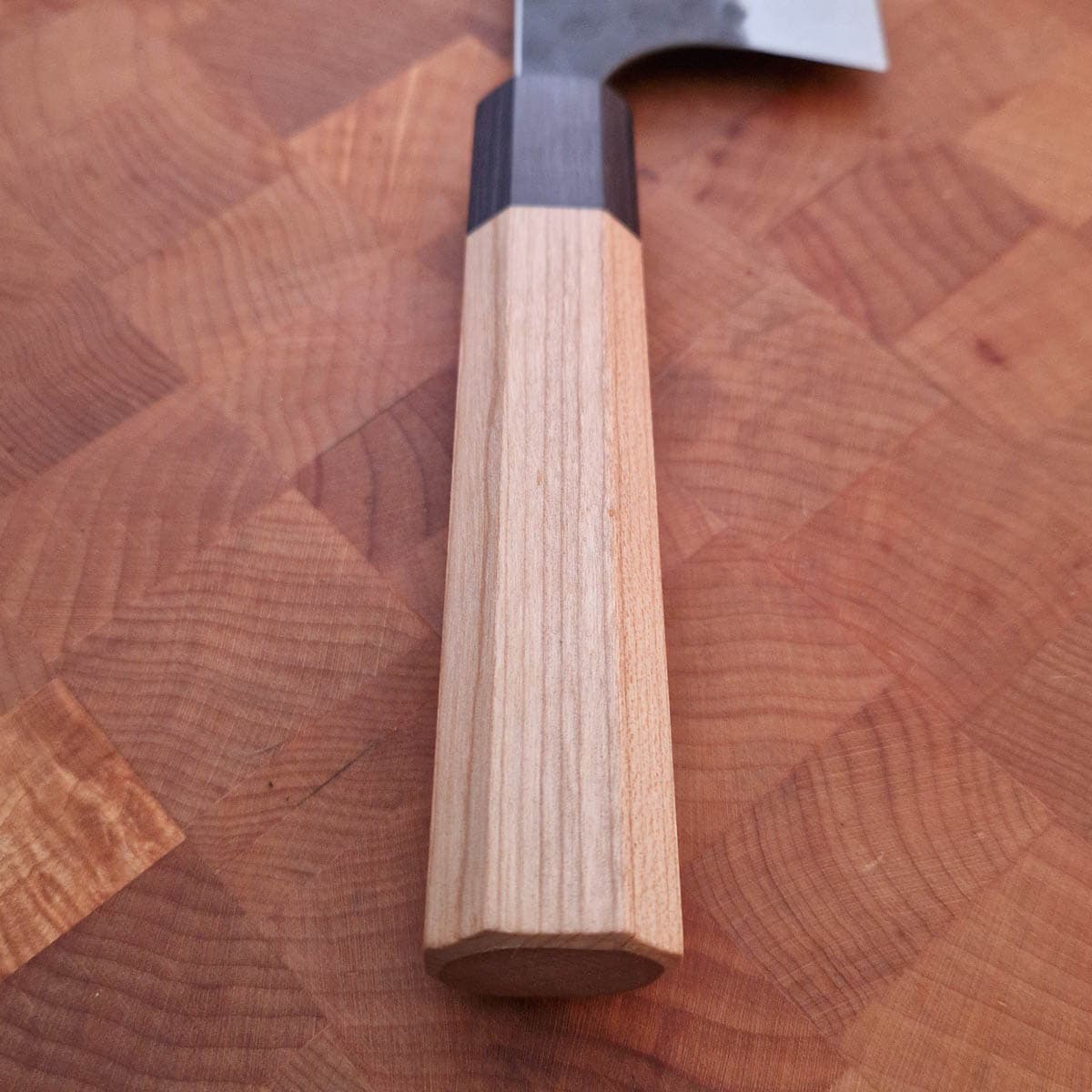 16,5cm Grønnsakskniv (Nakiri) Kurochi, Super Aogami - YOSHIMI KATO (Masakage) bilde 3