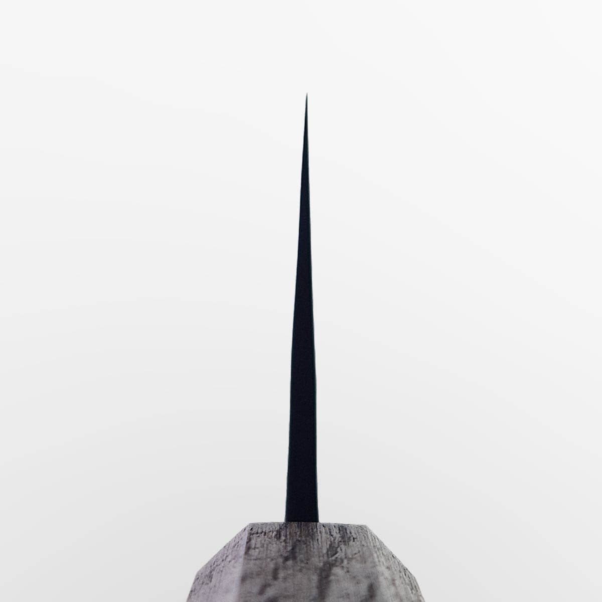 16,5cm Grønnsakskniv (nakiri), Kurochi, Shirogami - TANAKA bilde 3