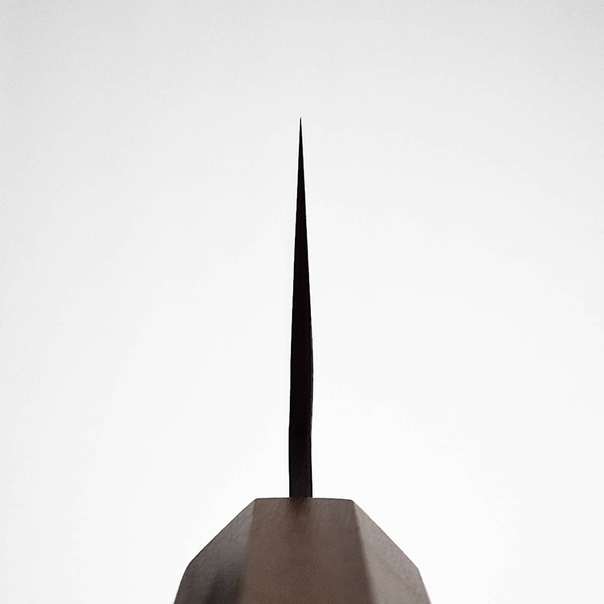 24cm Kokkekniv (gyoto), Vg10 damask/tsuchime - NIGARA HAMONO bilde 4